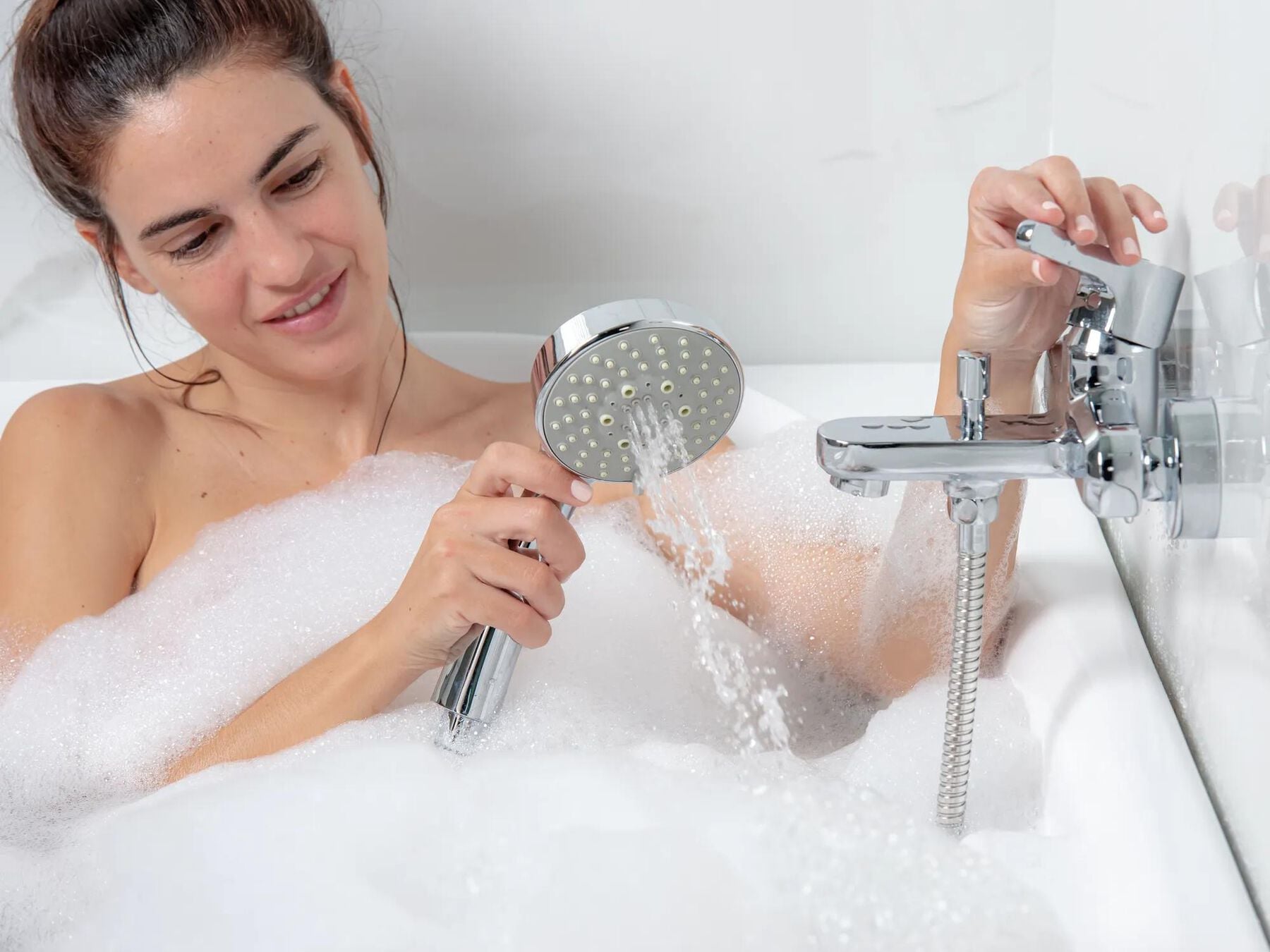 On-Wall Tub and Shower