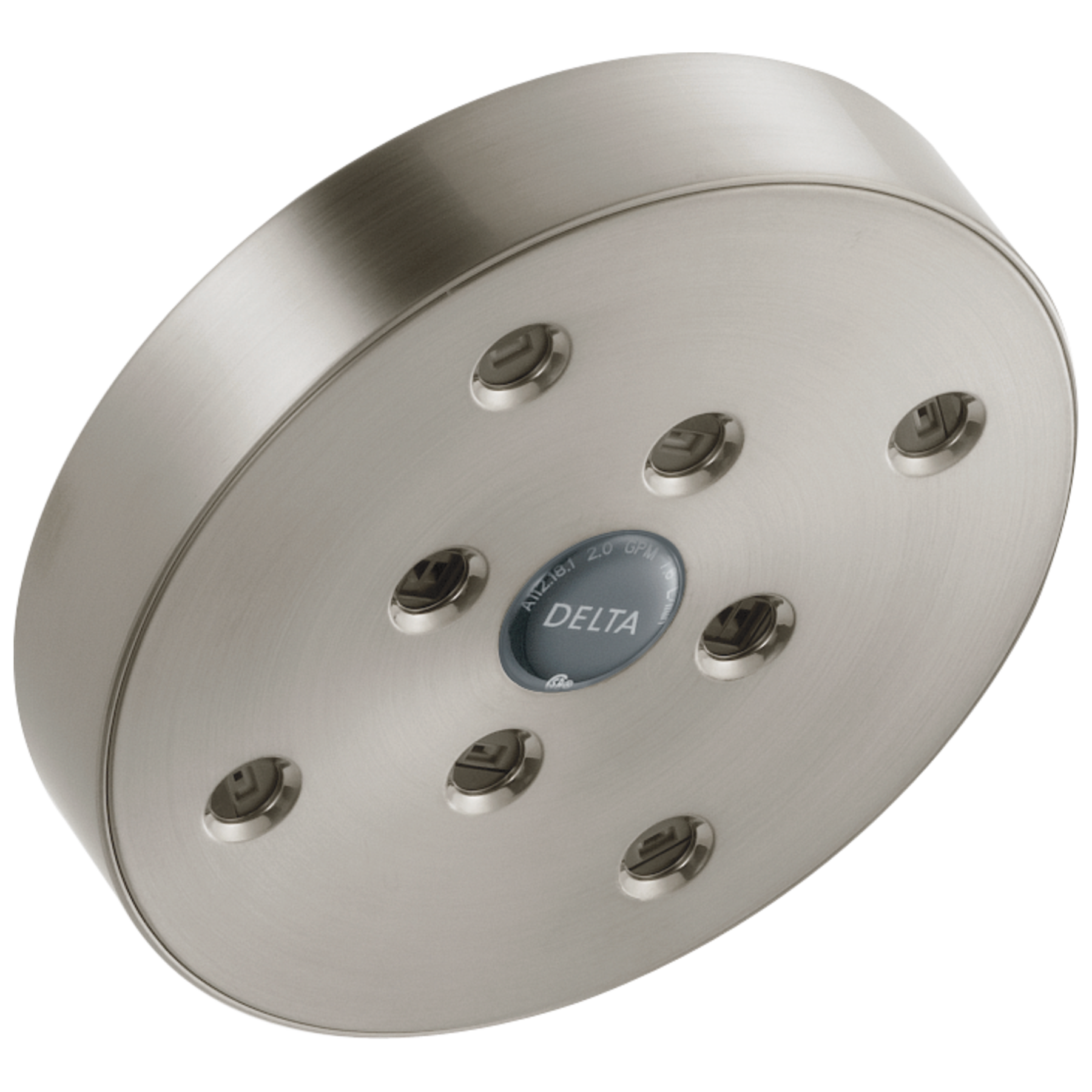 H<sub>2</sub>Okinetic&reg; Single-Setting Raincan Shower Head