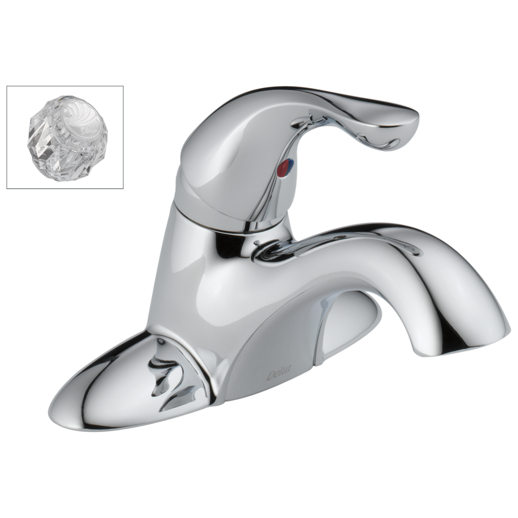 Single Handle Centerset Bathroom Faucet