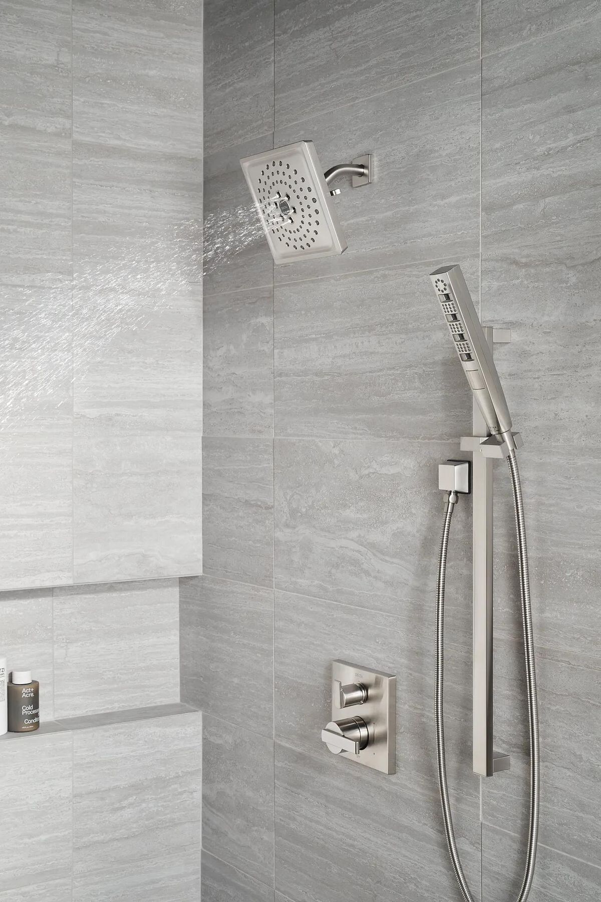 H<sub>2</sub>Okinetic&reg; Hand Shower 1.75 GPM w/Slide Bar 4S