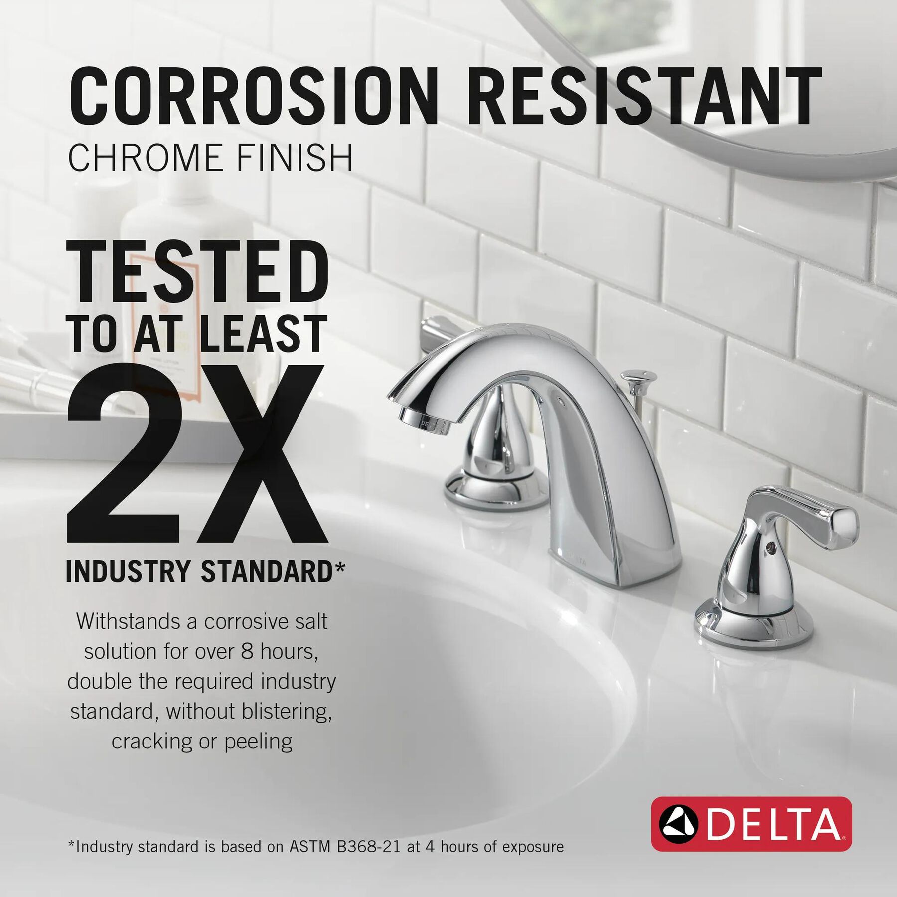 Two Handle Widespread Bathroom Faucet