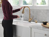 Single Handle Pull-Down Touch<sub>2</sub>O&reg; Technology Kitchen Faucet with Touchless Technology and Soap Dispenser