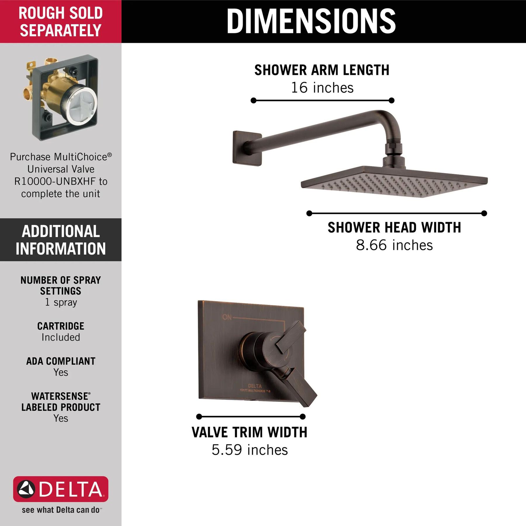 Monitor&reg; 17 Series Shower Trim