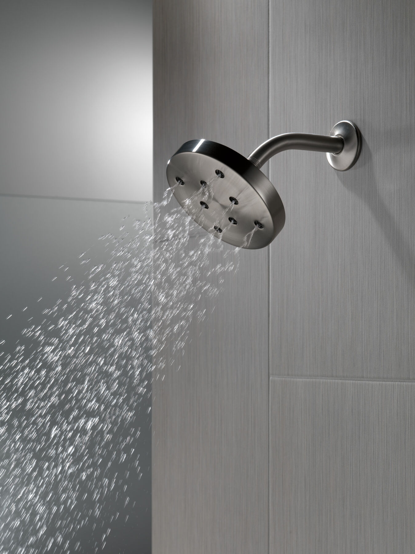 H2Okinetic&reg; Single-Setting Metal Raincan Shower Head