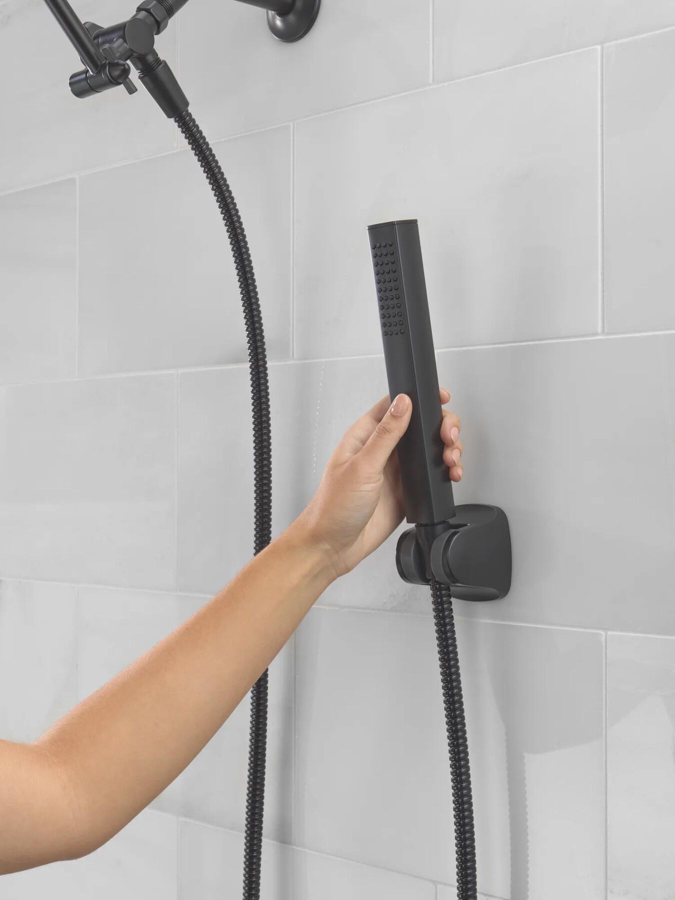 Monitor 14 Series Shower Trim with 10-Inch Raincan Combination Showerhead Bundle
