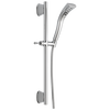 H<sub>2</sub>Okinetic&reg; Single-Setting Slide Bar Hand Shower