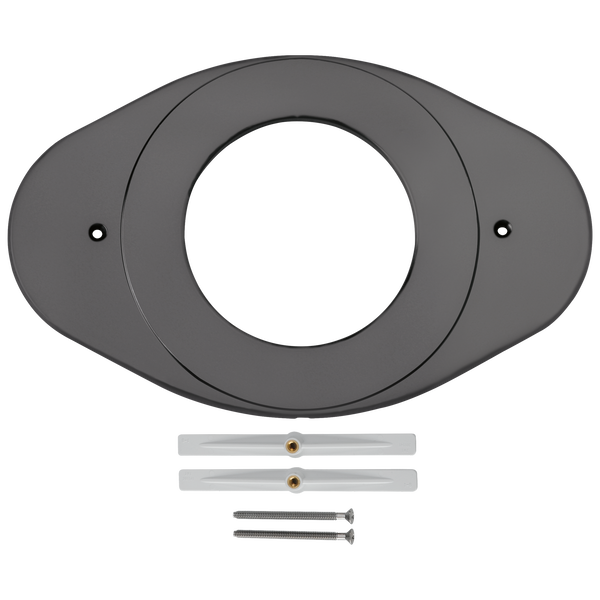 Delta Faucet Shower Renovation Cover Plate – Venetian Bronze, 3-Hole To 1-Hole Conversion, RP29827RB