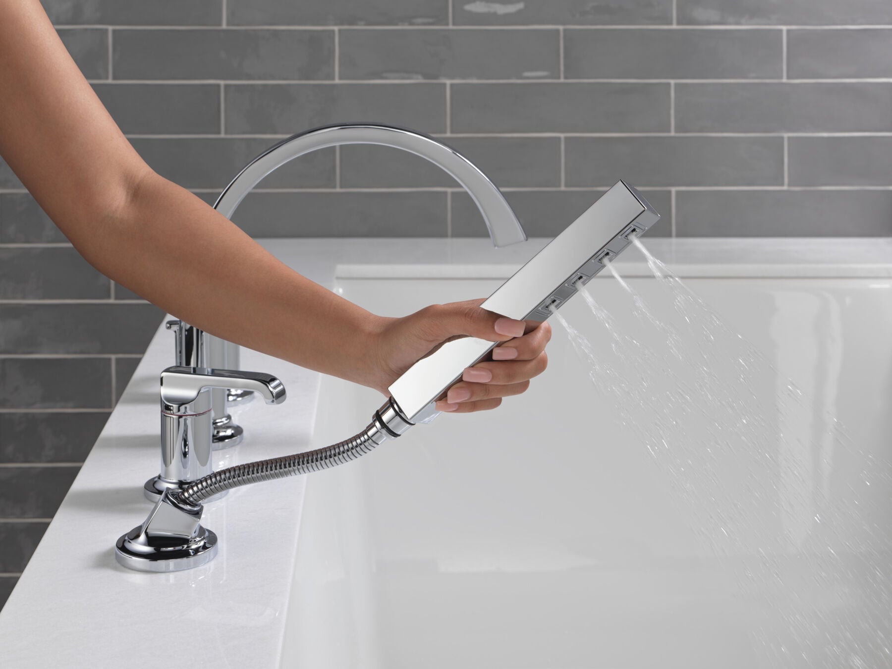 Roman Tub Handles - Lever