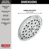 Ultrasoak&reg; 4-Setting Shower Head