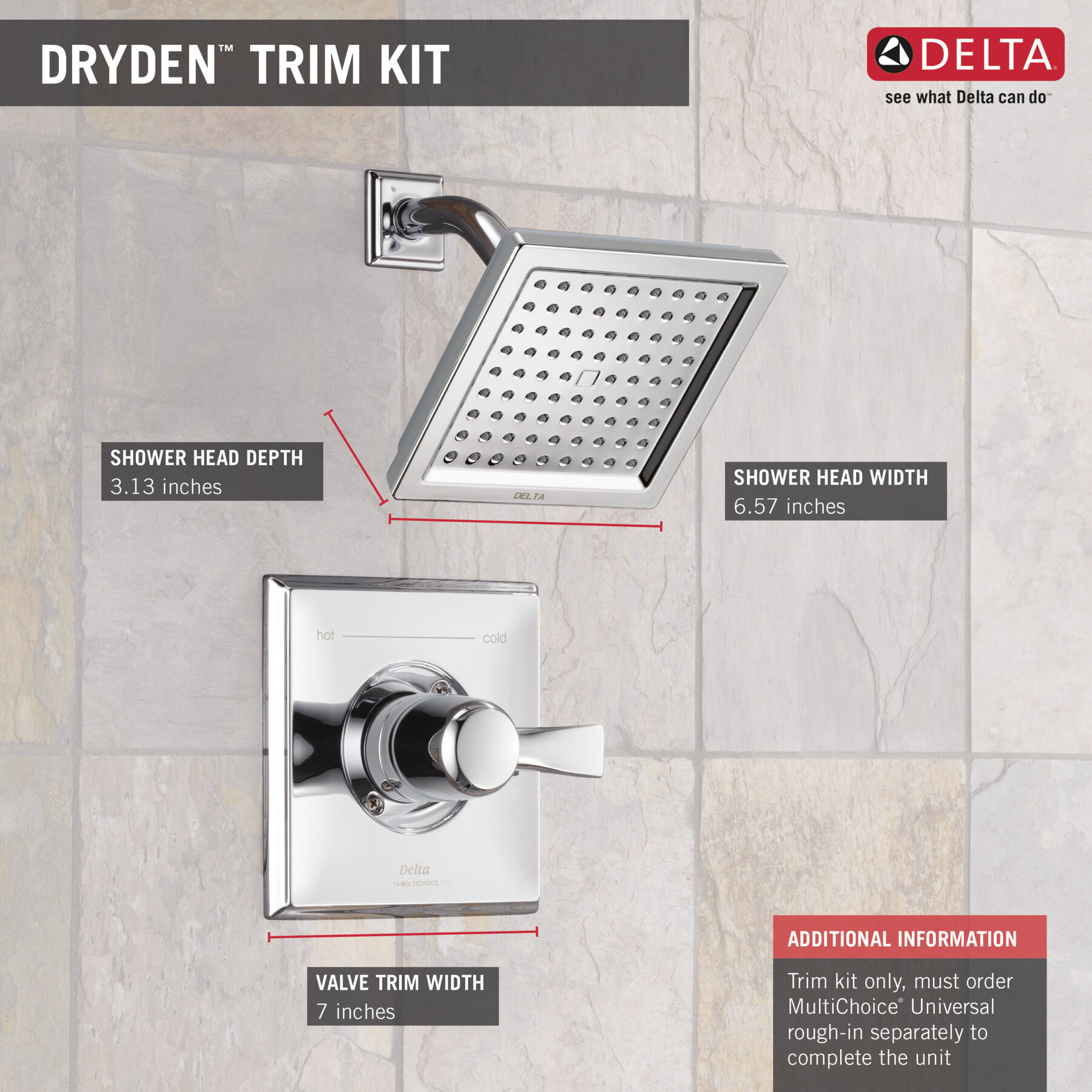 Monitor&reg; 14 Series Shower Trim (Recertified)