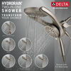 HydroRain&reg; 4-Setting Two-in-One Shower Head (Recertified)