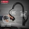 Single Handle Pull-Down Kitchen Faucet with Soap Dispenser and ShieldSpray Technology