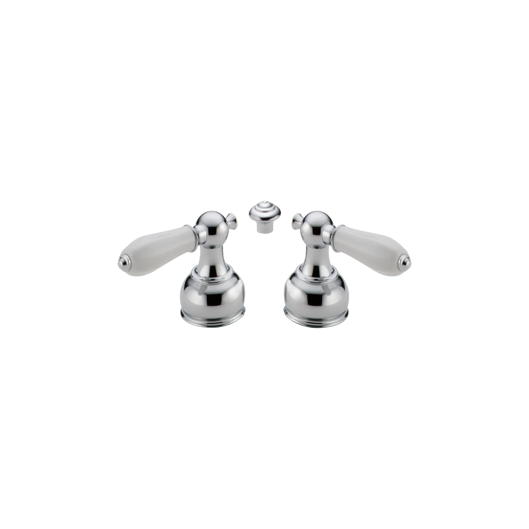 Porcelain Lever Handle Set