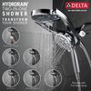 HydroRain&reg; 4-Setting Two-in-One Shower Head (Recertified)