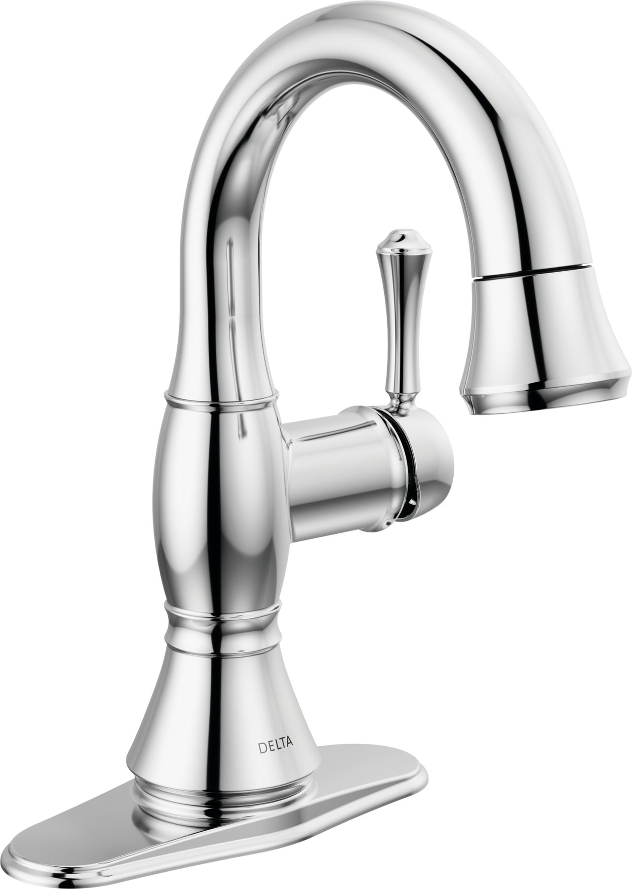 Single Handle Pull-Down Bathroom Faucet (Recertified)