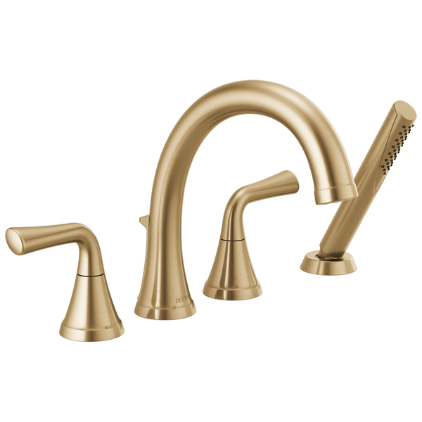 Roman Tub Trim With Hand Shower in Champagne Bronze T4733-CZ