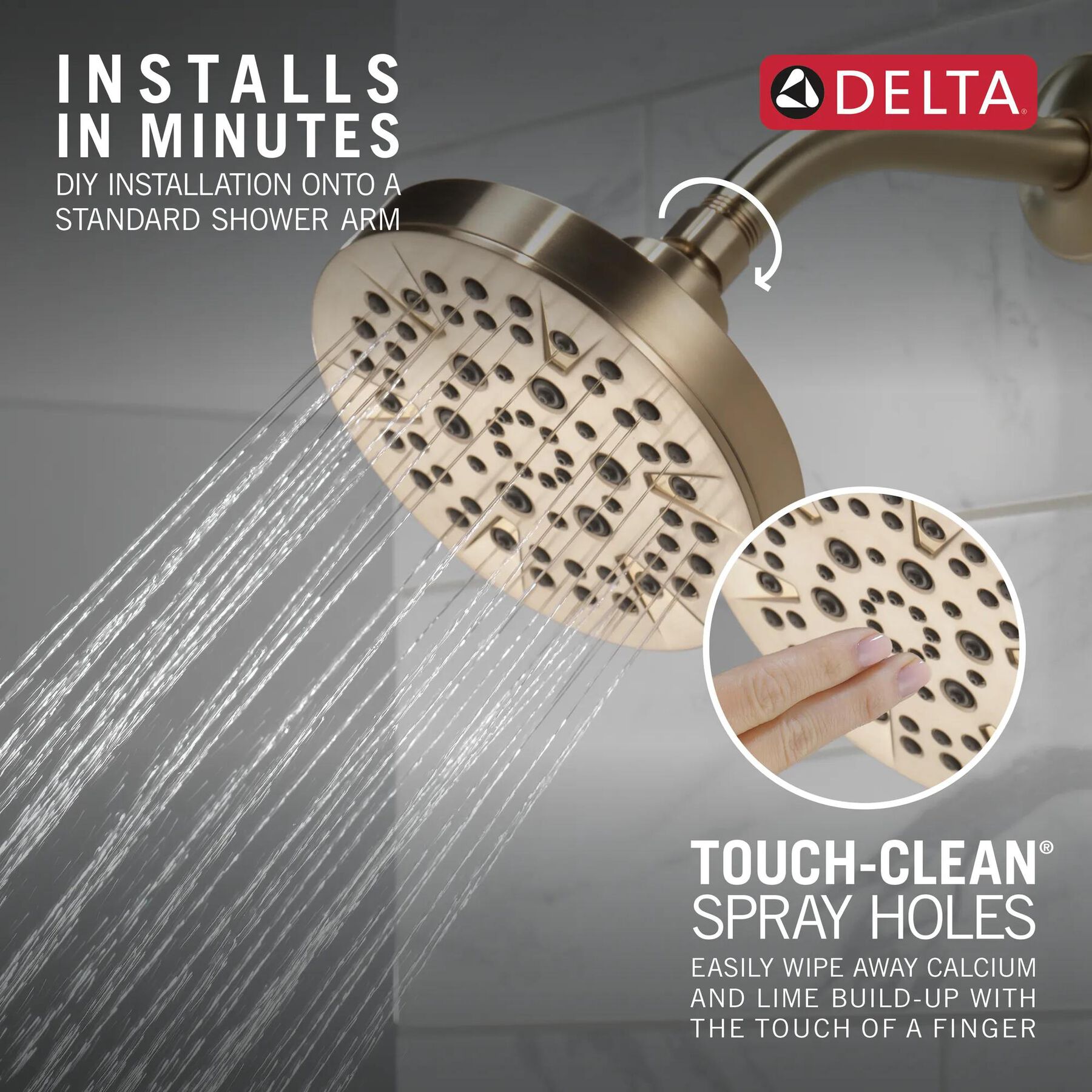 Shower Head 1.75 GPM 5-Setting (Recertified)