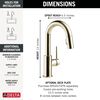 Single Handle Pull-Down Bar / Prep Faucet