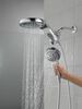 HydroRain&reg; H2Okinetic&reg; 5-Setting Two-in-One Shower Head (Recertified)
