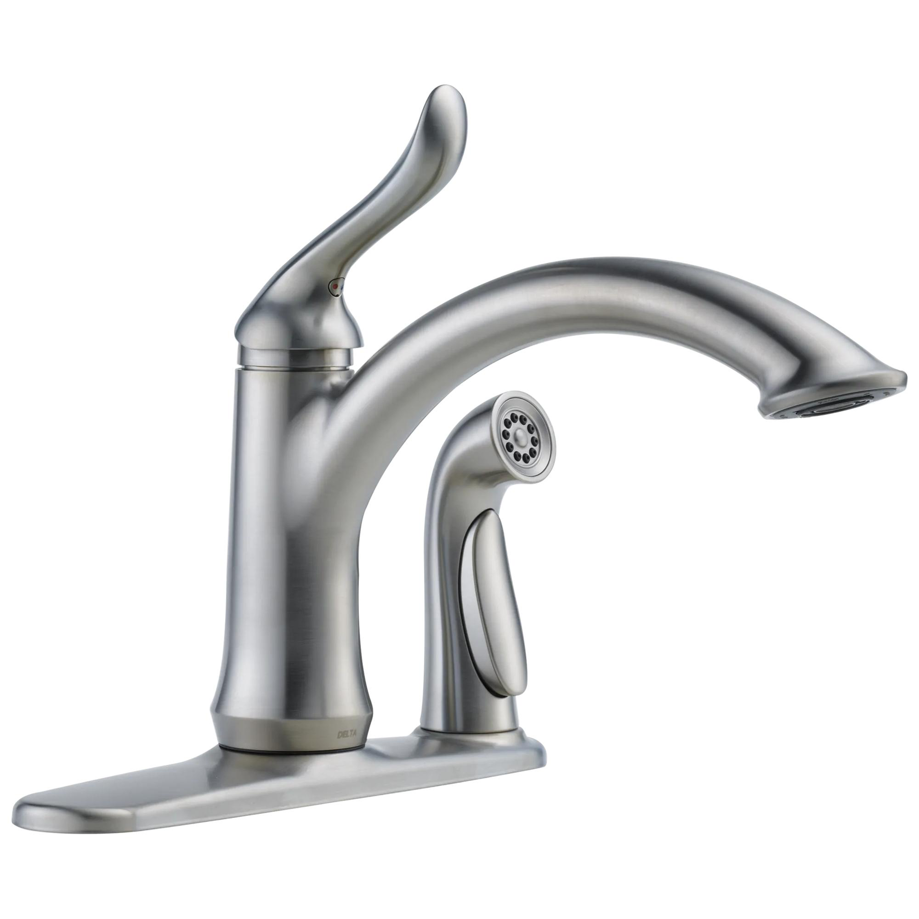 Single Handle Kitchen Faucet with Integral Spray