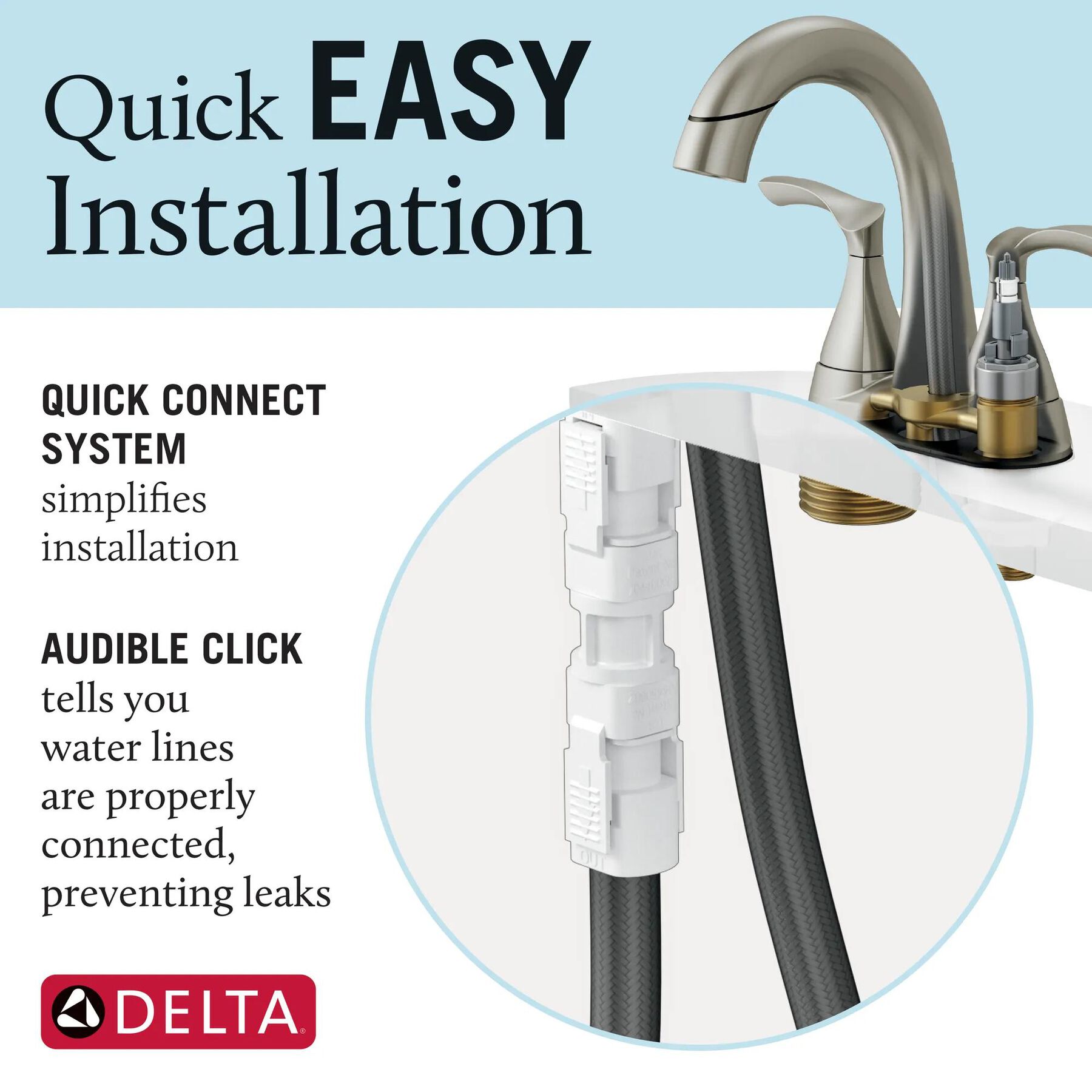 Centerset Bathroom Faucet Pull-Down (Recertified)