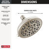 Fixed 5-Setting Showerhead