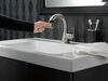 Single Handle Pull-Down Bathroom Faucet