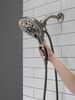 In2ition&reg; H<sub>2</sub>Okinetic&reg; 5-Setting Two-in-One Shower