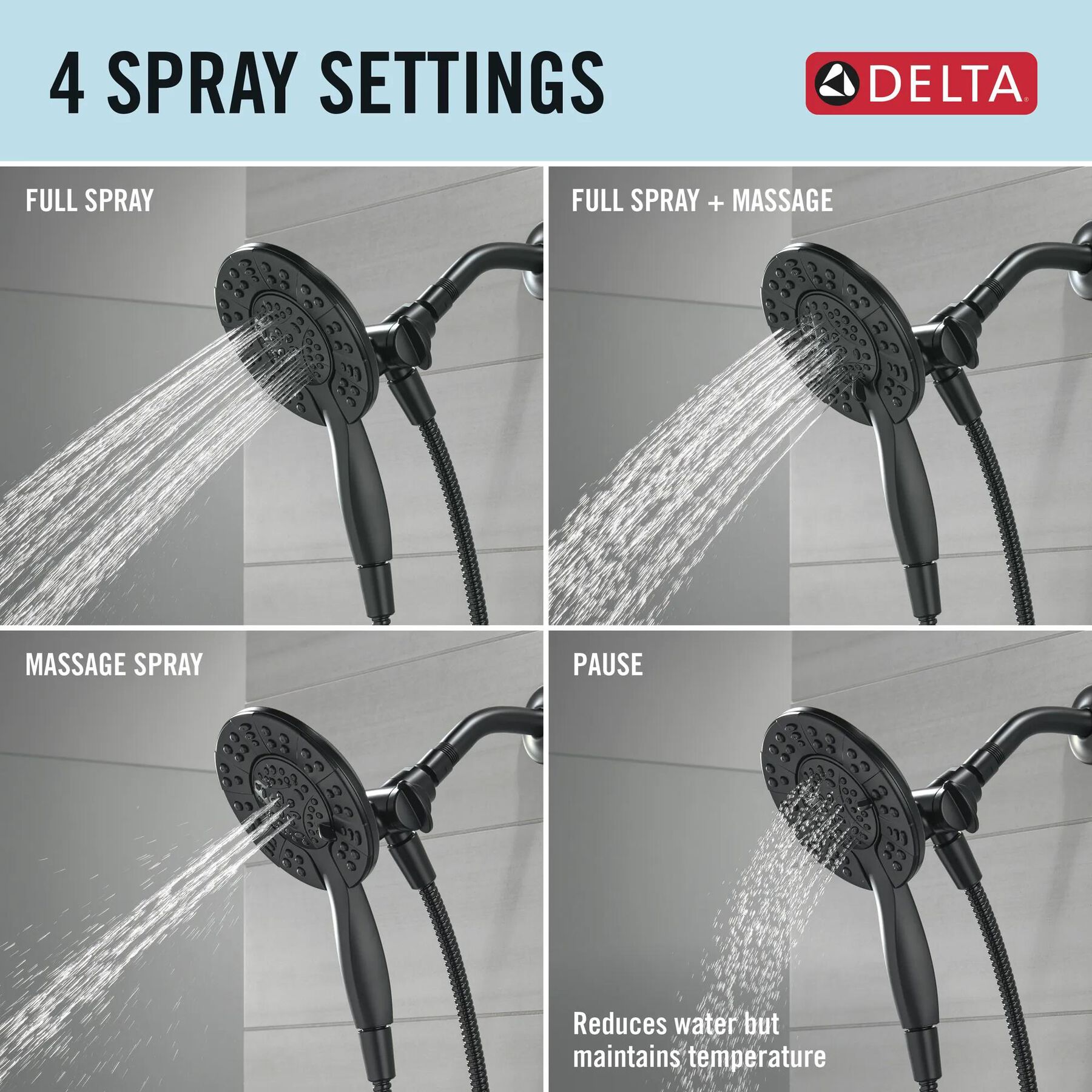 Shower Trim with High-Flow Rough Bundle