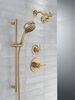 7-Setting Slide Bar Hand Shower with Cleaning Spray