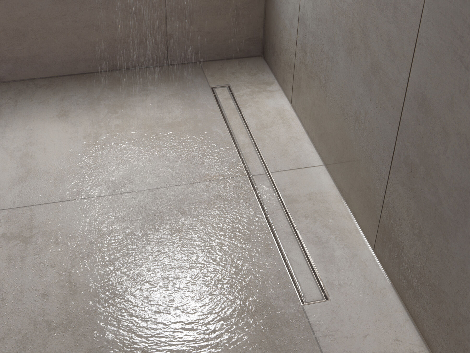 36" Reversible Linear Shower Drain Trim