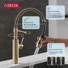 Single-Handle Pull-Down Spring Kitchen Faucet