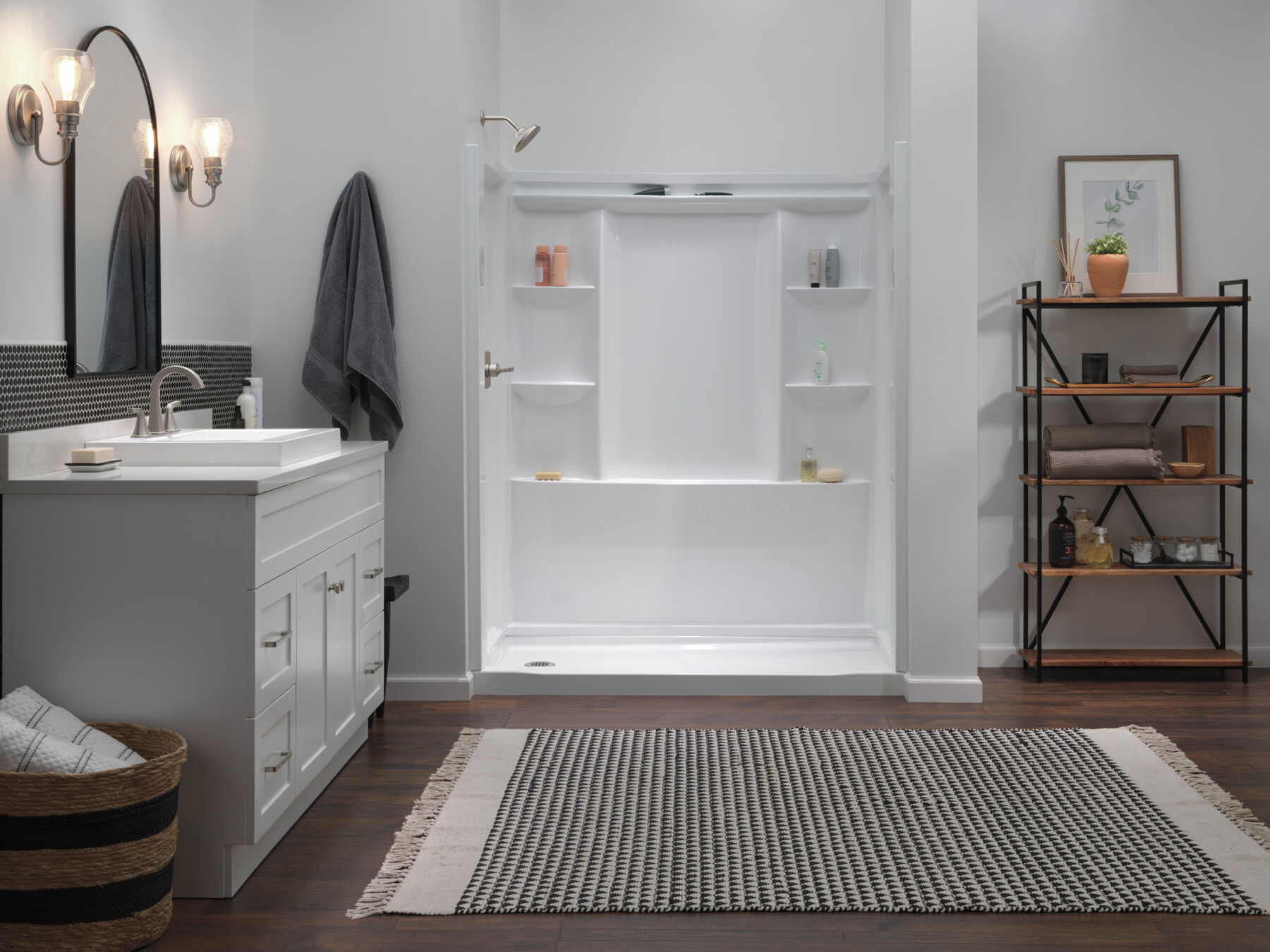 Two Handle Widespread Bathroom Faucet