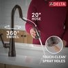 Single Handle Pull-Down Kitchen Faucet with Touch<sub>2</sub>O&reg; and ShieldSpray&reg; Technologies