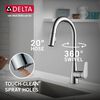 Single Handle Pull-Down Kitchen Faucet