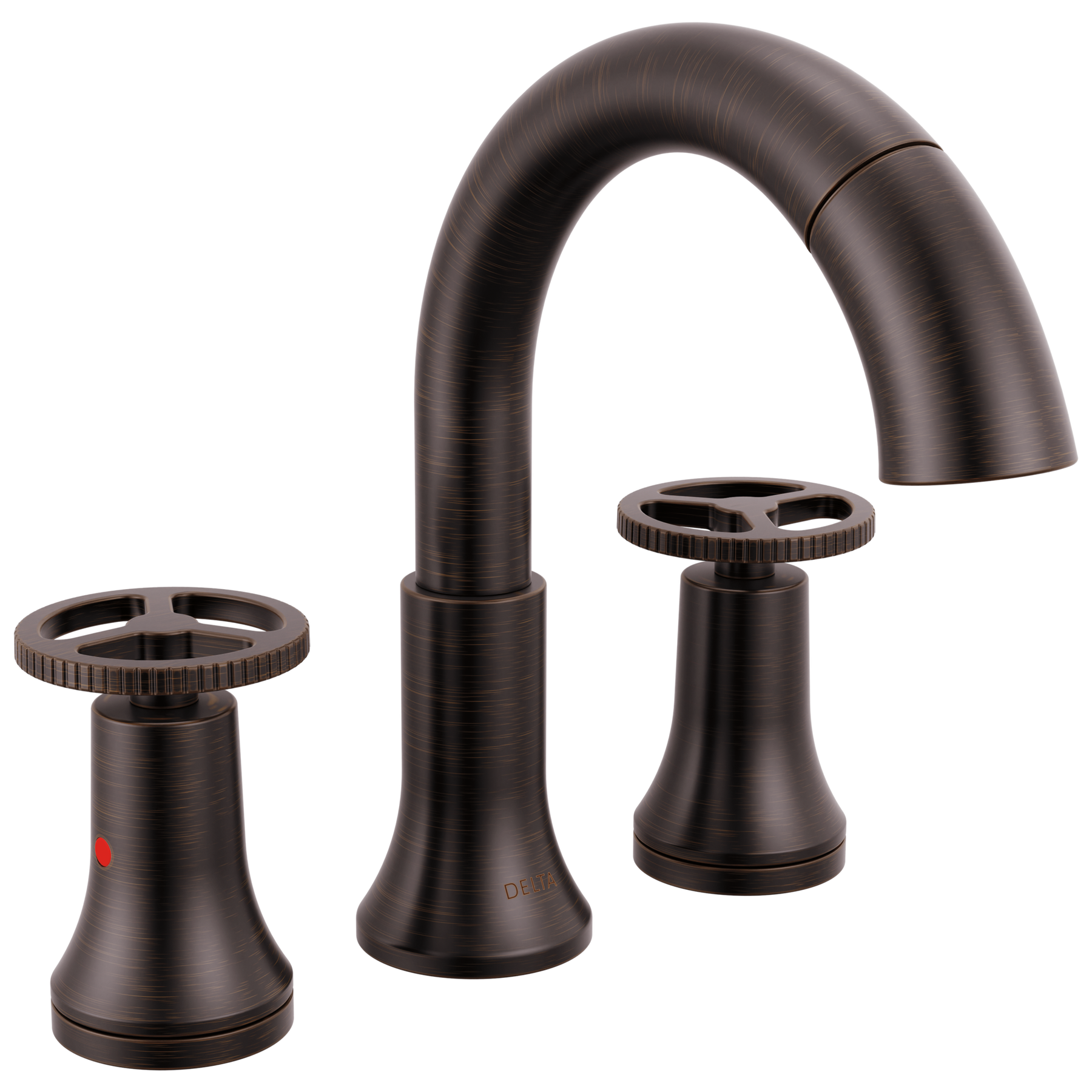 Two Handle Widespread Pull Down Bathroom Faucet