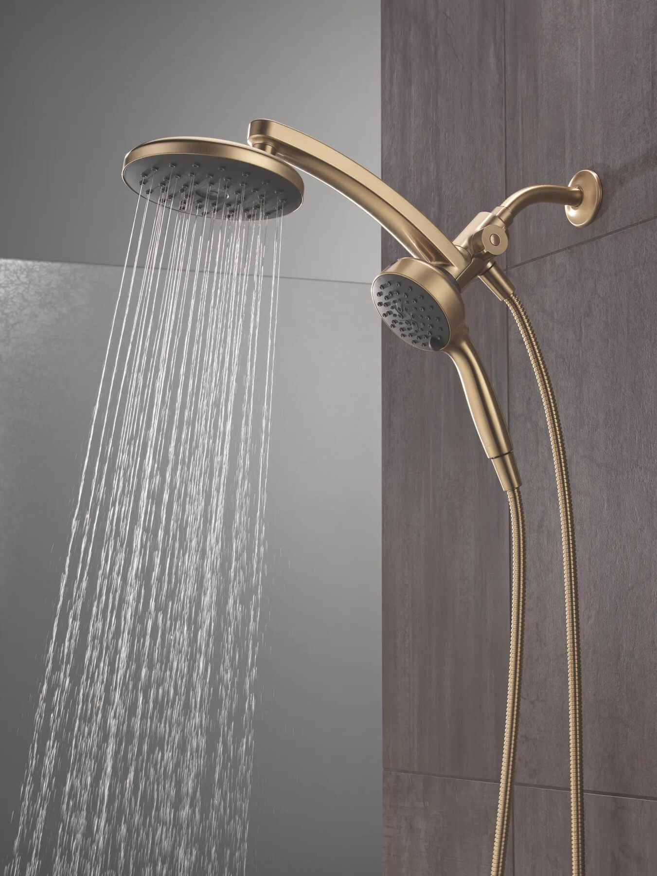 PivotPro&trade; 3-in-1 Combination Shower with TouchClean&reg; Spray Face