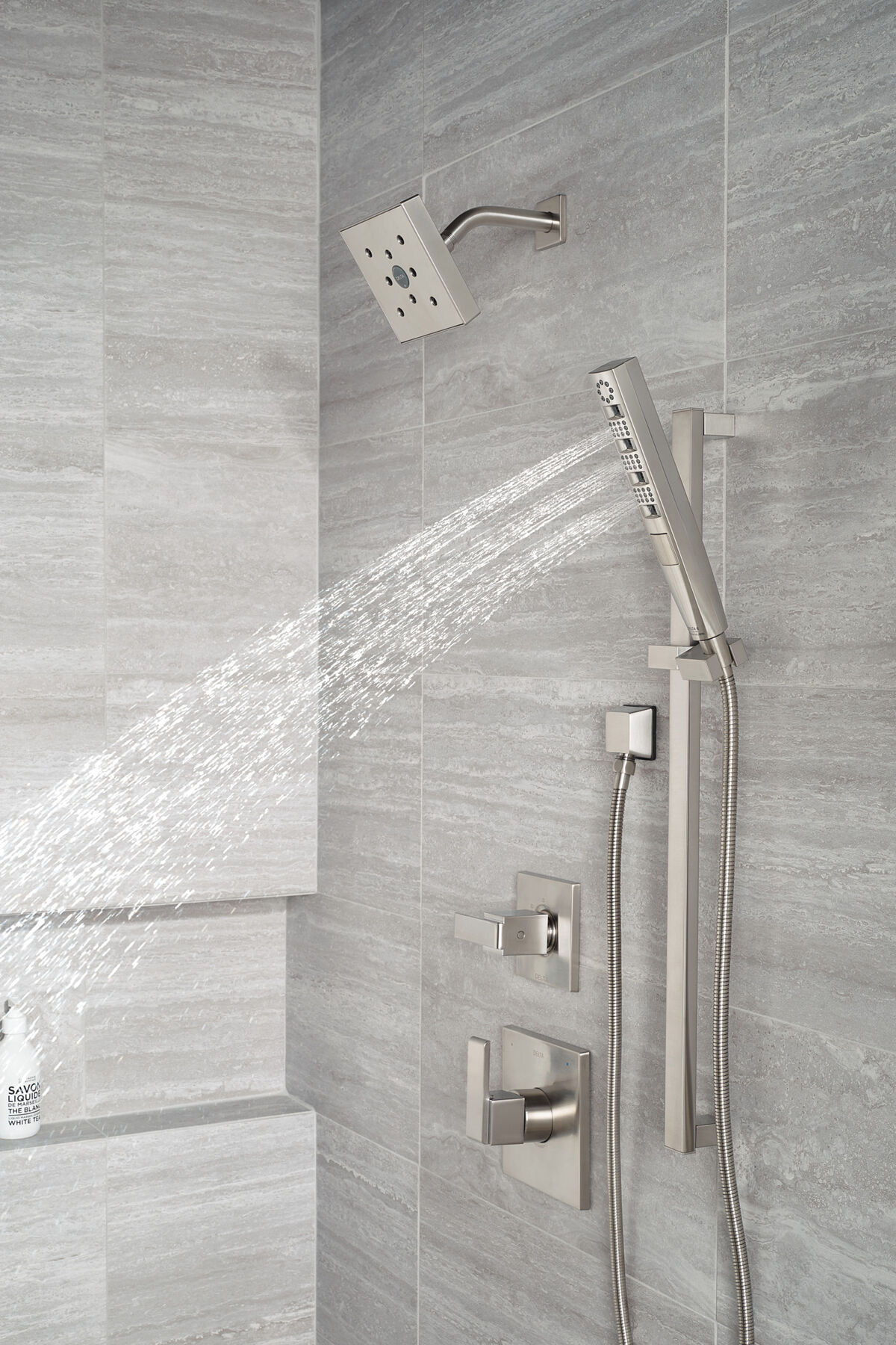H<sub>2</sub>Okinetic&reg; Hand Shower 1.75 GPM w/Slide Bar 4S