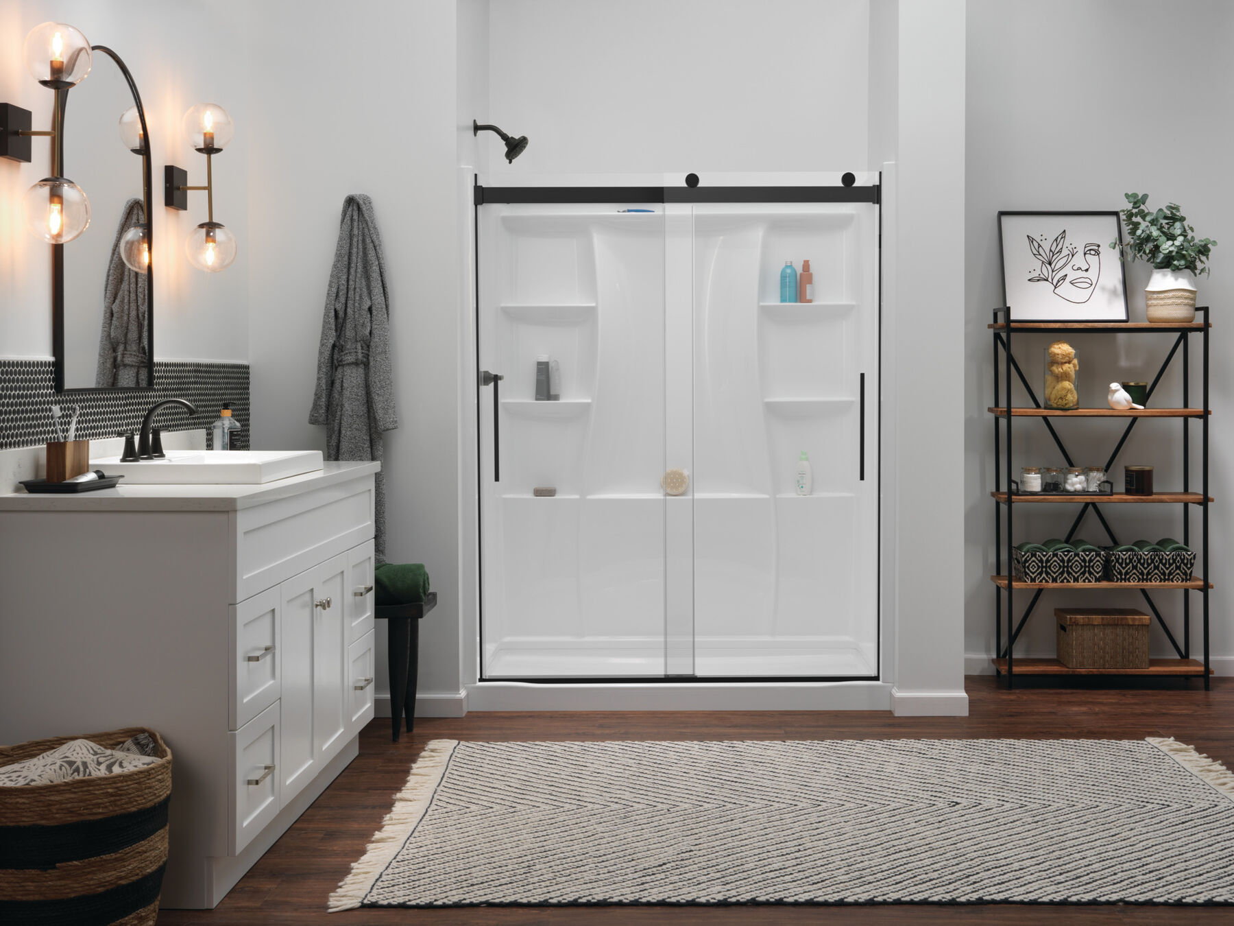 60"x30" Classic 500 Shower Wall