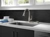 Single Handle Pull-Down Kitchen with Soap Dispenser and ShieldSpray Technology