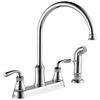 Two Handle Kitchen Faucet with Spray (Recertified)