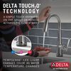 Single Handle Pull-Down Bar/Prep Faucet with Touch<sub>2</sub>O&reg; Technology