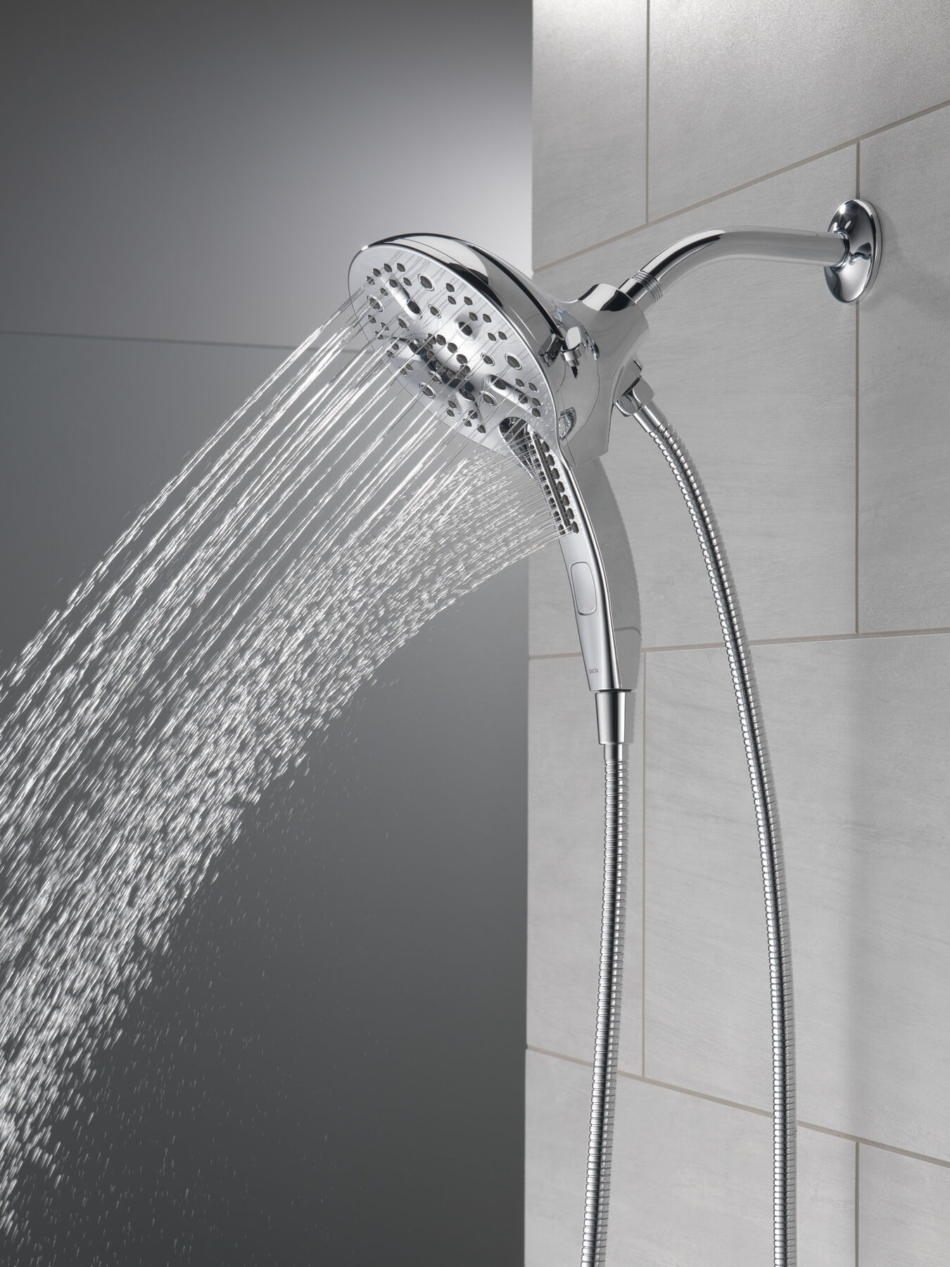 In2ition&reg; H<sub>2</sub>Okinetic&reg; 5-Setting Two-in-One Shower