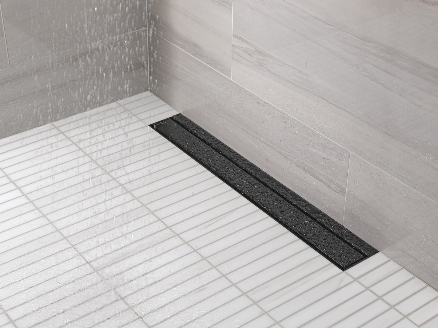 24" Reversible Linear Shower Drain Trim