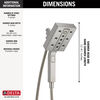 H2Okinetic&reg; In2ition&reg; 4-Setting Two-in-One Shower (Recertified)