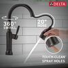 Touch<sub>2</sub>O&reg; Technology Kitchen Faucet with Touchless Technology