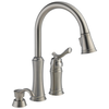 Pull-Down Kitchen Faucet with Soap Dispenser