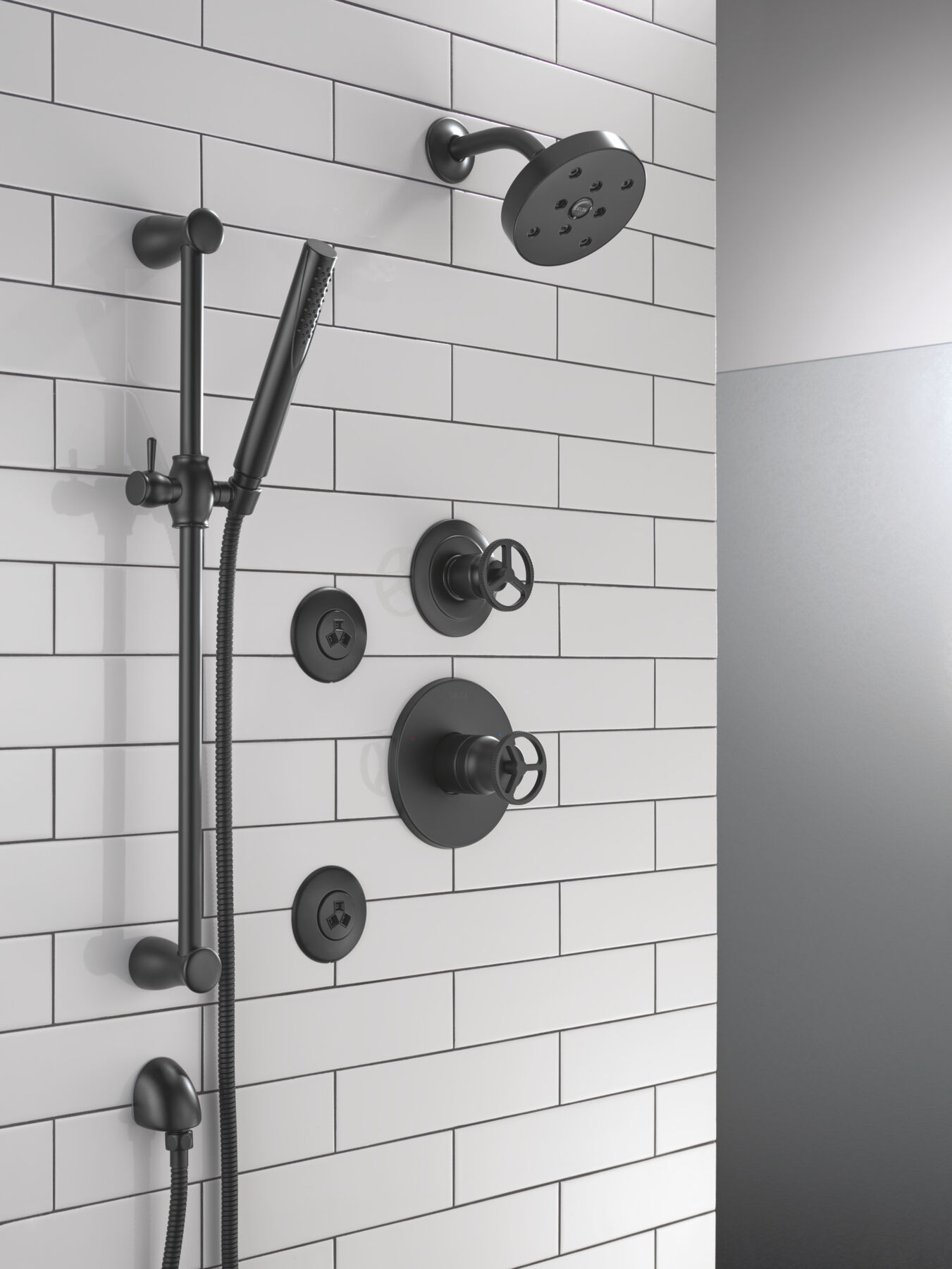 Premium Single-Setting Slide Bar Hand Shower