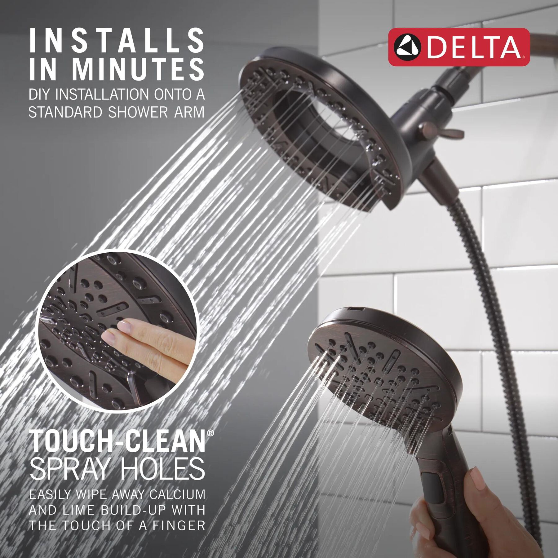 In2ition&reg;&nbsp;5-Setting Two-in-One Shower