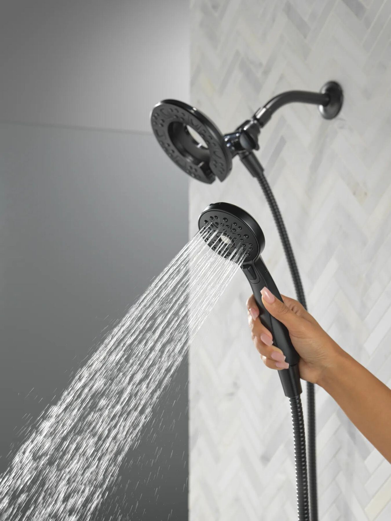 In2ition&reg; 4-Setting Two-in-One Shower